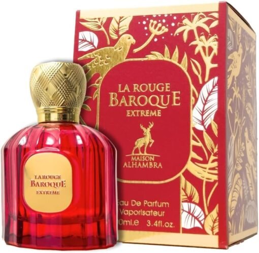 Imagem de Perfume Feminino Baroque Rouge Extrait Eau de Parfum 100ml da Maison Alhambra - fragrância árabe
