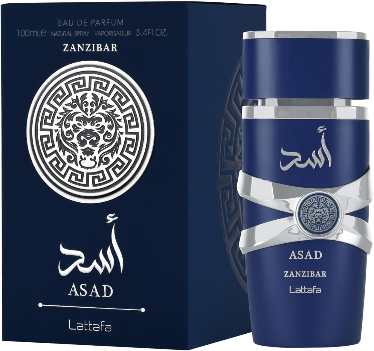 Imagem de Perfume Importado Eau de Parfum Asad Zanzibar da Lattafa - fragrância árabe
