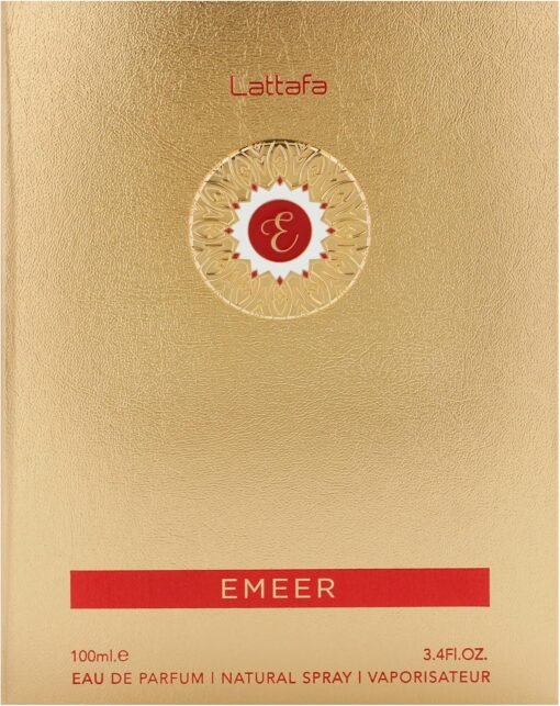 Imagem de Perfume Importado Eau de Parfum Emeer da Lattafa - fragrância árabe