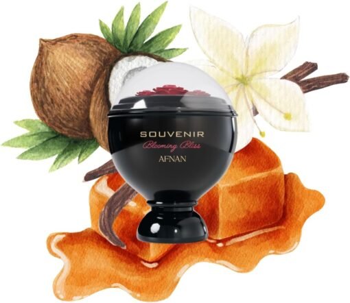 Imagem de Perfume Importado Eau de Parfum Souvenir Blooming Bliss da Afnan - fragrância árabe