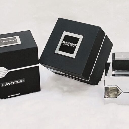 Imagem de Perfume L'Aventure Al Haramain Eau de Parfum Masculino 100ml - fragrância árabe