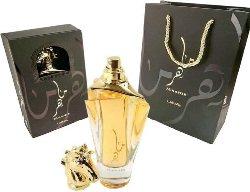 Imagem de Perfume Lattafa Maahir Spray Unissex - 100 ml - fragrância árabe