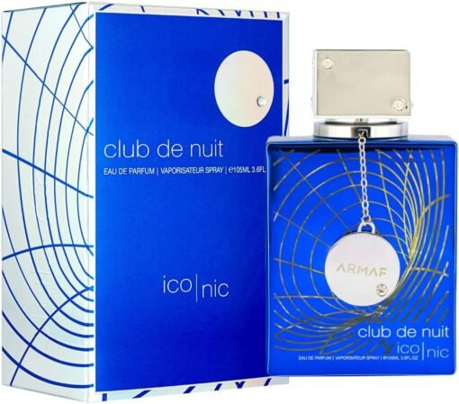 Imagem de Perfume Masculino Club de Nuit Blue Iconic da Armaf - Eau de Parfum 105ml - fragrância árabe