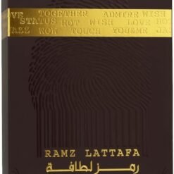 Imagem de Perfume Ramz Gold da Lattafa - Eau de Parfum Unissex 100ml - fragrância árabe