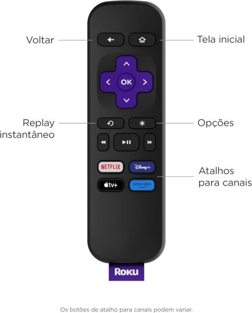 Imagem de Roku Express 4K | Dispositivo de Streaming para TV HD/4K/HDR com Suporte a Alexa, Siri e Google - fragrância árabe