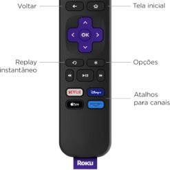 Imagem de Roku Express | Dispositivo de Streaming para TV HD/Full HD com Compatibilidade com Alexa, Siri e Google - Inclui Cabo HDMI Premium - fragrância árabe