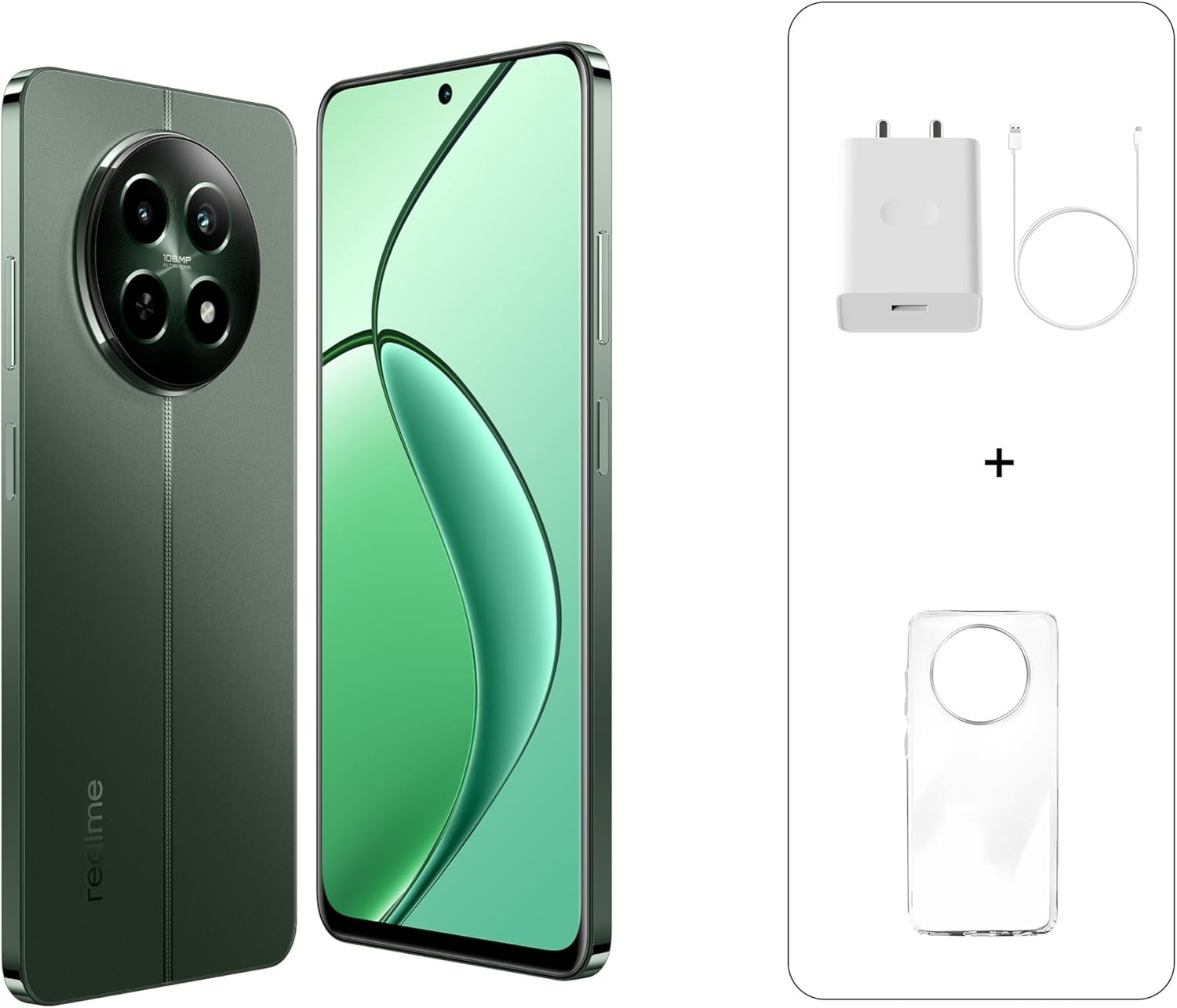 Imagem de Smartphone Realme 12 5G Dual SIM 6,72" 8GB/256GB Verde Floresta - fragrância árabe