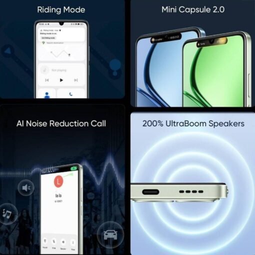 Imagem de Smartphone Realme C63 Verde com 256 GB e Dual SIM - fragrância árabe