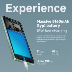 Imagem de Smartphone Xiaomi POCO C75 4G - 128GB/256GB - Tela de 6,88'' 120Hz - RAM 6GB - Bateria de 5160mAh - Processador Mediatek Helio G85 - Câmera de 50MP (Dourado) - fragrância árabe