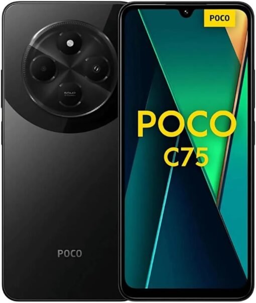 Imagem de Smartphone Xiaomi Poco C75 NFC Preto - 8GB RAM e 256GB de Armazenamento - fragrância árabe