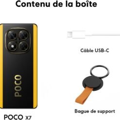 Imagem de Smartphone Xiaomi Poco X7 5G NFC Prata com 8GB de RAM e 256GB de Armazenamento - fragrância árabe