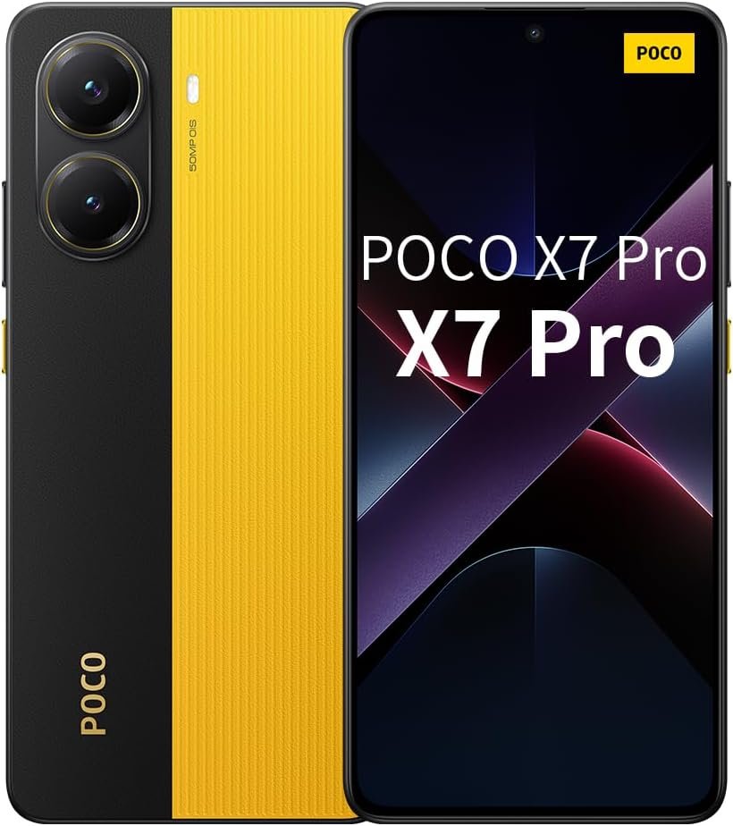 Imagem de Smartphone Xiaomi Poco X7 Pro 5G Amarelo - 12GB RAM e 512GB de Armazenamento - fragrância árabe