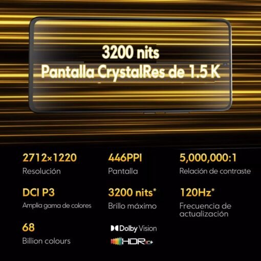 Imagem de Smartphone Xiaomi Poco X7 Pro 5G NFC Preto - 8GB RAM e 256GB de Armazenamento - fragrância árabe