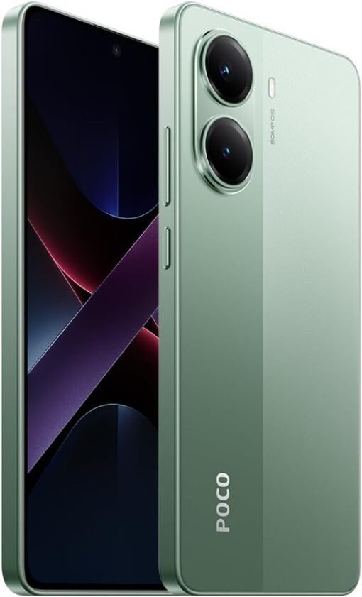 Imagem de Smartphone Xiaomi Poco X7 Pro 5G NFC Verde - 8GB RAM, 256GB Armazenamento - fragrância árabe