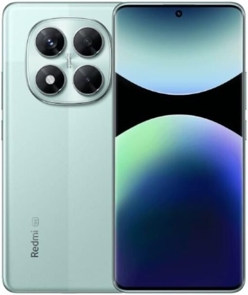 Imagem de Smartphone Xiaomi Redmi Note 14 Pro 5G - Verde Coral com 8GB de RAM e 256GB de Armazenamento - fragrância árabe