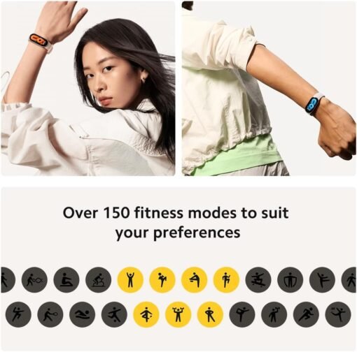 Imagem de Xiaomi Mi Band 8 - Versão Global (Ouro) - fragrância árabe