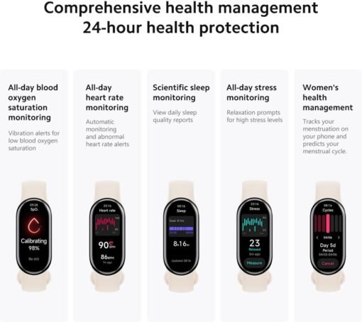 Imagem de Xiaomi Mi Band 8 - Versão Global (Ouro) - fragrância árabe