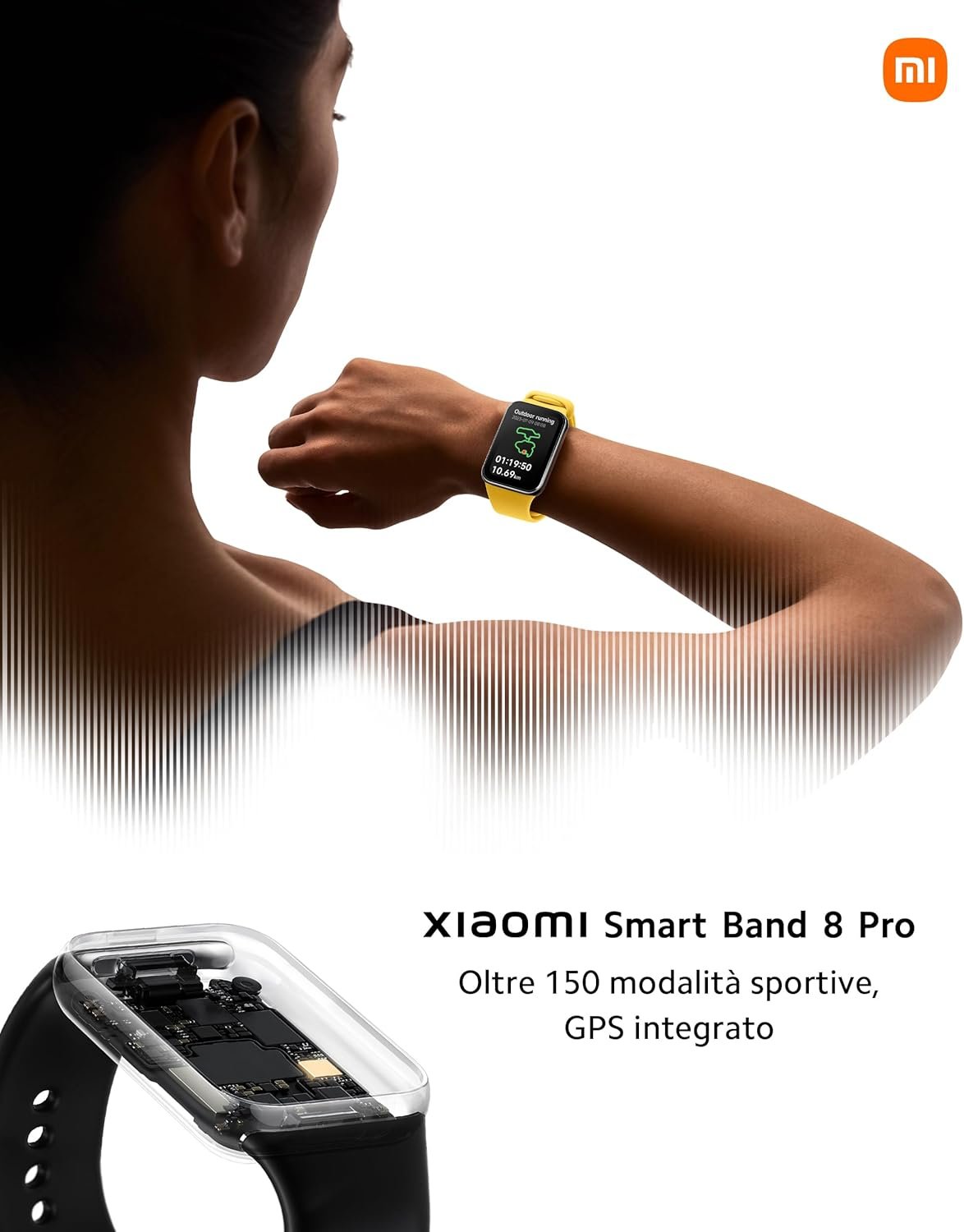 Imagem de Xiaomi Mi Smart Band 8 Pro - Versão Global (Preto) - fragrância árabe